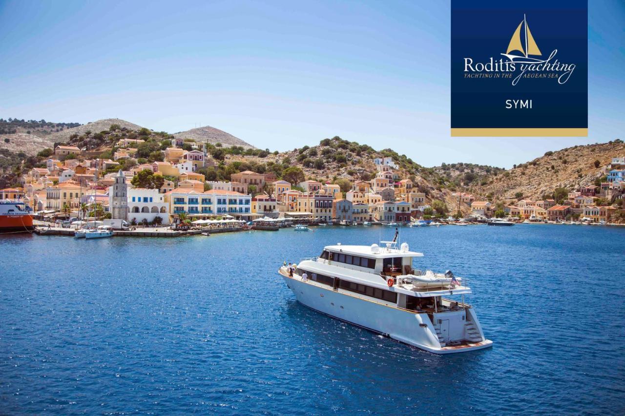 Cozy Apartments In Symi Center מראה חיצוני תמונה